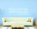 Winners Quotes Wall Decal Motivational Vinyl Art Stickers